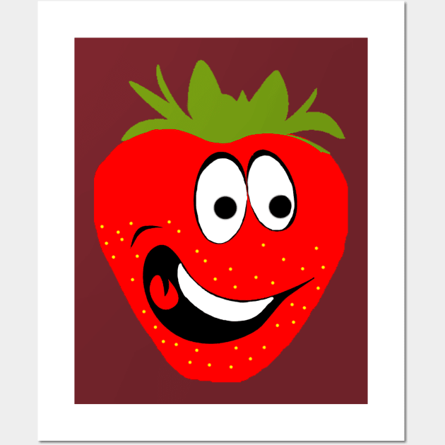 strawberry Wall Art by DrTigrou